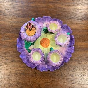 Miniature Tea Set — Floral Theme with Butterfly